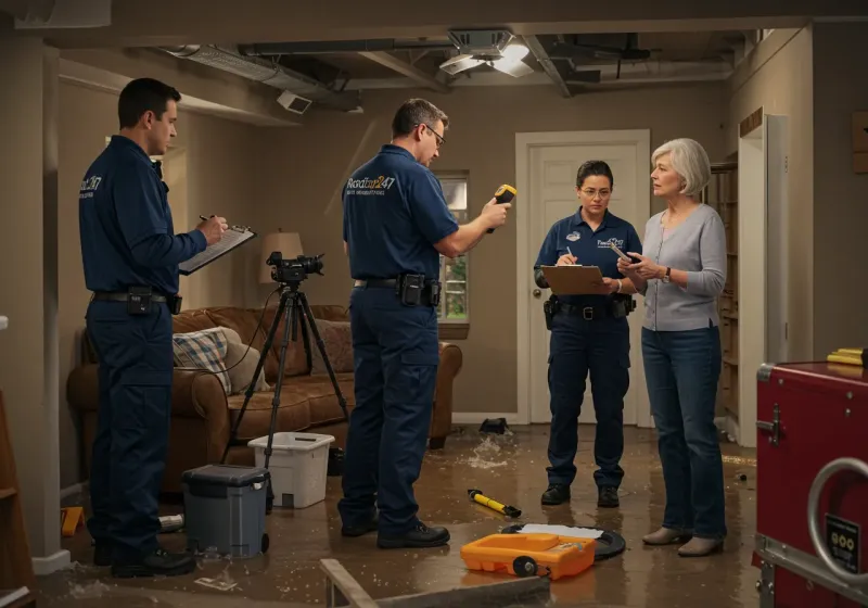Water Damage Assessment and Insurance Documentation process in Fairborn, OH
