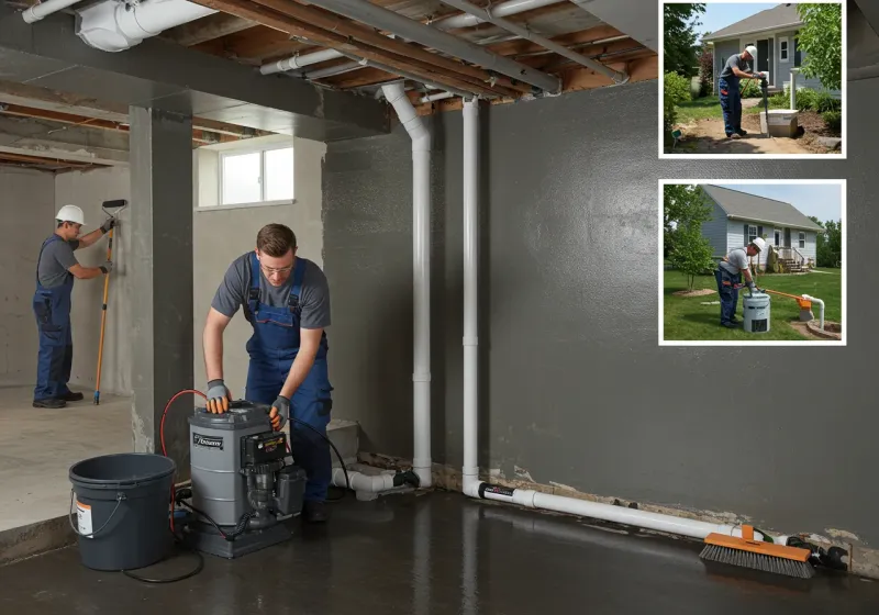 Basement Waterproofing and Flood Prevention process in Fairborn, OH